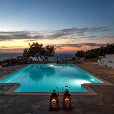 Platinum Ocyrhoe Iii 4 Bedrooms Private Pool Fantastic Sea Views Parikia Villa *